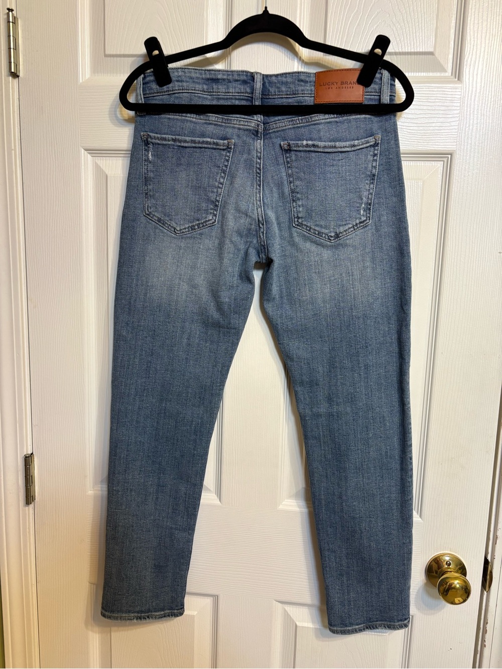 Lucky Brand Blue Light Wash Mid Rise Sienna Boyfriend Jeans - Picture 3 of 9